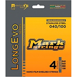 Markbass Longevo Series Nano Film Elect... Markbass Longevo Series Nano Film Electric Bass Stainless Steel Strings (40 - 100)