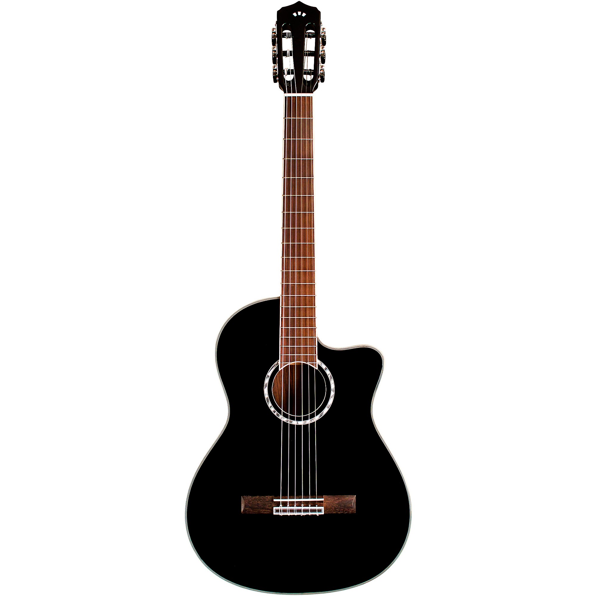 Cordoba Fusion 5 Acoustic-Electric Classical Guitar Jet Black 