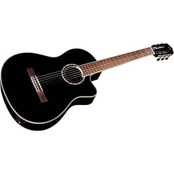 Cordoba Fusion 5 Acoustic-Electric Classical Guitar Jet Black