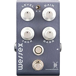 Open Box Bogner WESSEX V2 OVERDRIVE with Transformer Guitar Effects Pedal Level 1 Warm Grey