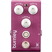 Bogner Burnley V2 Classic Distortion With Transformer Guitar Effects Pedal Purple for sale