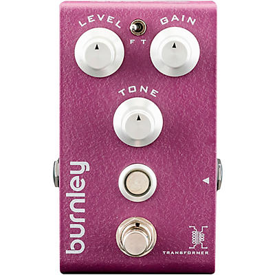 Bogner Burnley V2 Classic Distortion With Transformer Guitar Effects Pedal Purple for sale