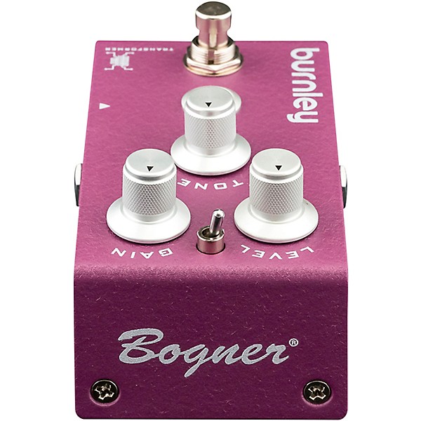 Open Box Bogner Burnley V2 Classic Distortion With Transformer Guitar Effects Pedal Level 1 Purple