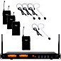 Open Box Nady DW-44 Quad Digital Wireless System with Headset Microphone Level 1  Black thumbnail