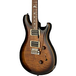 PRS SE Custom 24 Electric Guitar Black Gold Sunburst