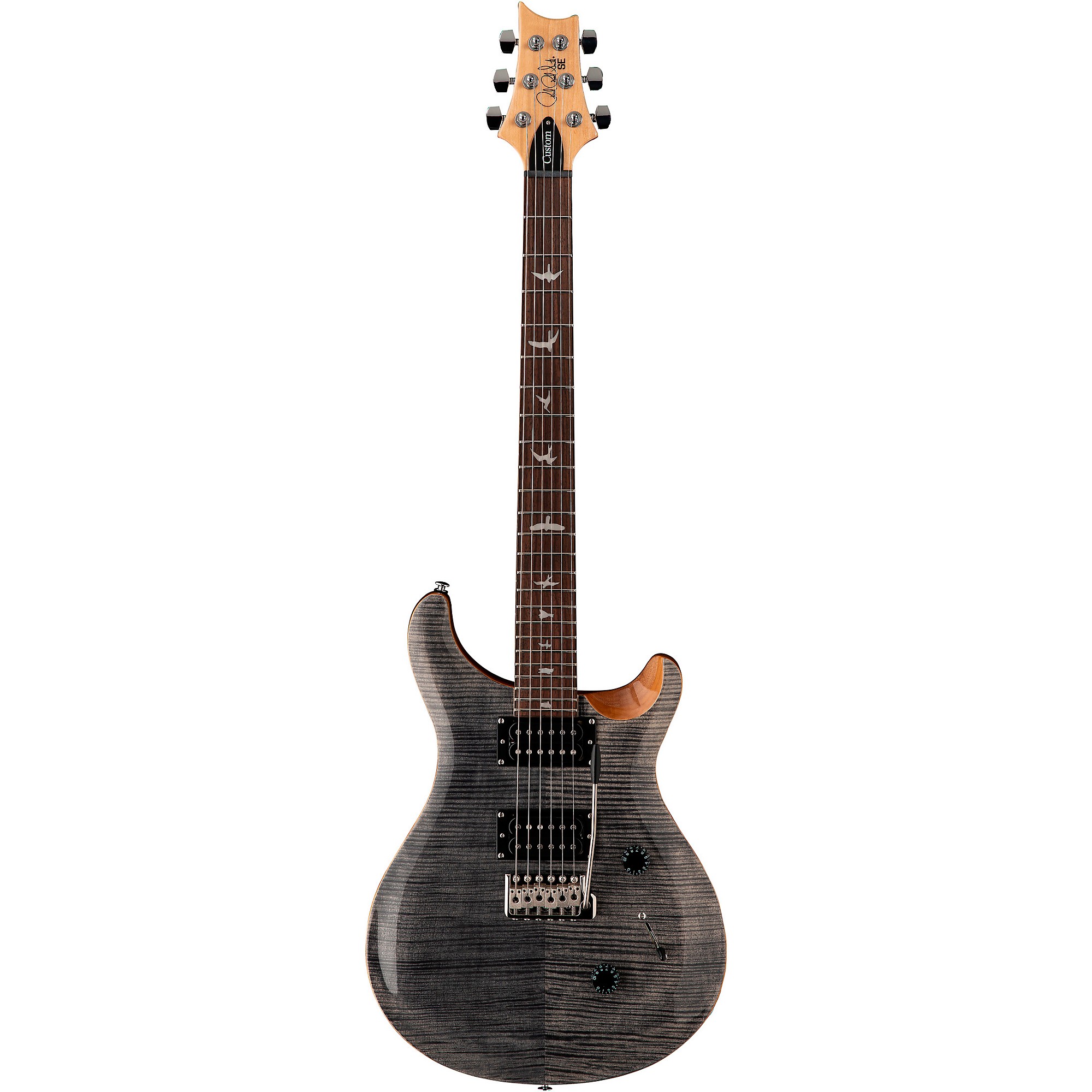 PRS SE Custom 24 Electric Guitar Charcoal | Guitar Center