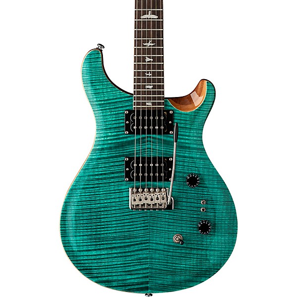 PRS SE Custom 24-08 Electric Guitar Turquoise | Guitar Center
