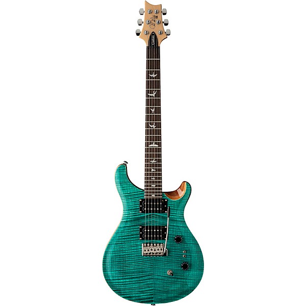 PRS SE Custom 24-08 Electric Guitar Turquoise | Guitar Center
