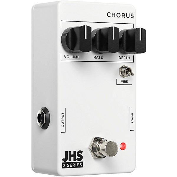 JHS Pedals 3 Series Chorus Effects Pedal White