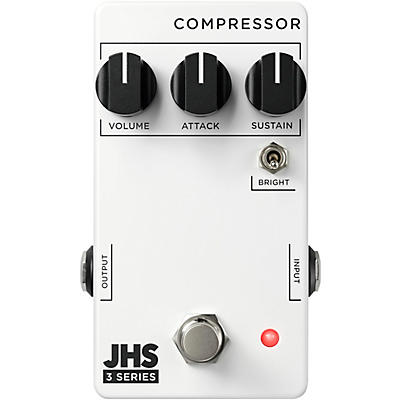 Jhs Pedals 3 Series Compressor Effects Pedal White for sale