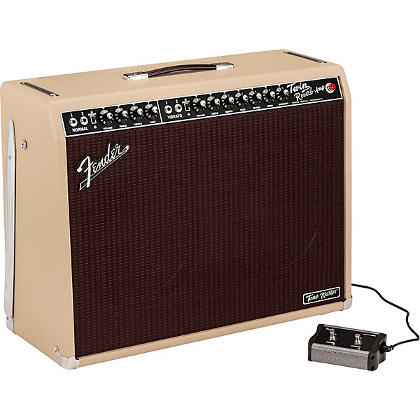 Open Box Fender Tone Master Twin Reverb 100W 2x12 Celestion NEO Creamback Amplifier Level 1 Blonde
