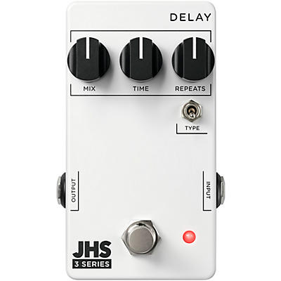 Jhs Pedals 3 Series Delay Effects Pedal White for sale