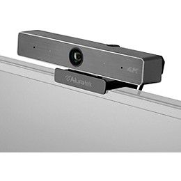Clearance Aluratek 4K Ultra HD USB Webcam w/ 5X Digital Zoom, Dual Stereo Mics