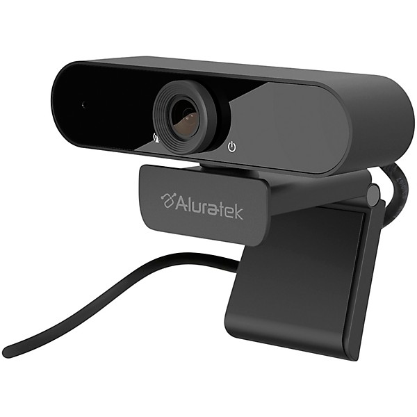 Open Box Aluratek HD 1080P USB Webcam w/Built-In Mic Level 1