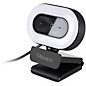 Clearance Aluratek 1080P USB Webcam w/Adjustable Lighting, Autofocus & Dual Mics