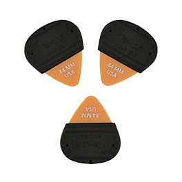 Fender Mojo Grip Dura-Tone Delrin Guita... Fender Mojo Grip Dura-Tone Delrin Guitar Picks (3-Pack) Butterscotch Blonde .84 mm