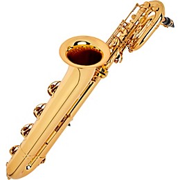 Open Box Yamaha YBS-480 Intermediate Eb Baritone Saxophone Level 2 Gold Lacquer, Lacquer Keys 197881122454