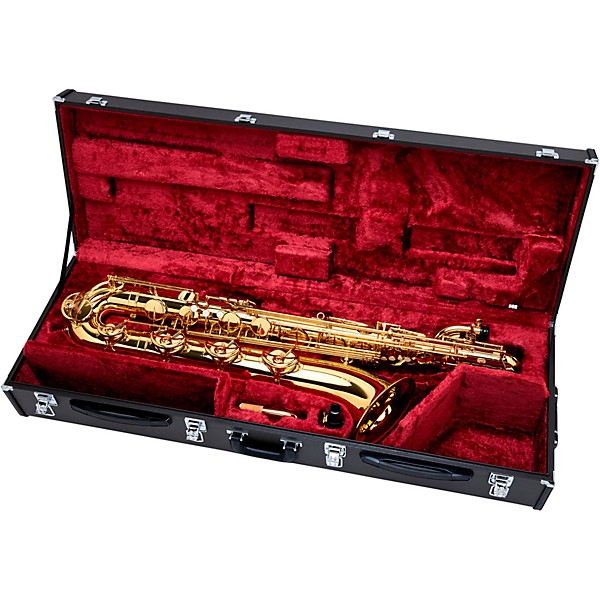 Yamaha YBS-480 Intermediate Eb Baritone Saxophone Gold Lacquer Lacquer Keys