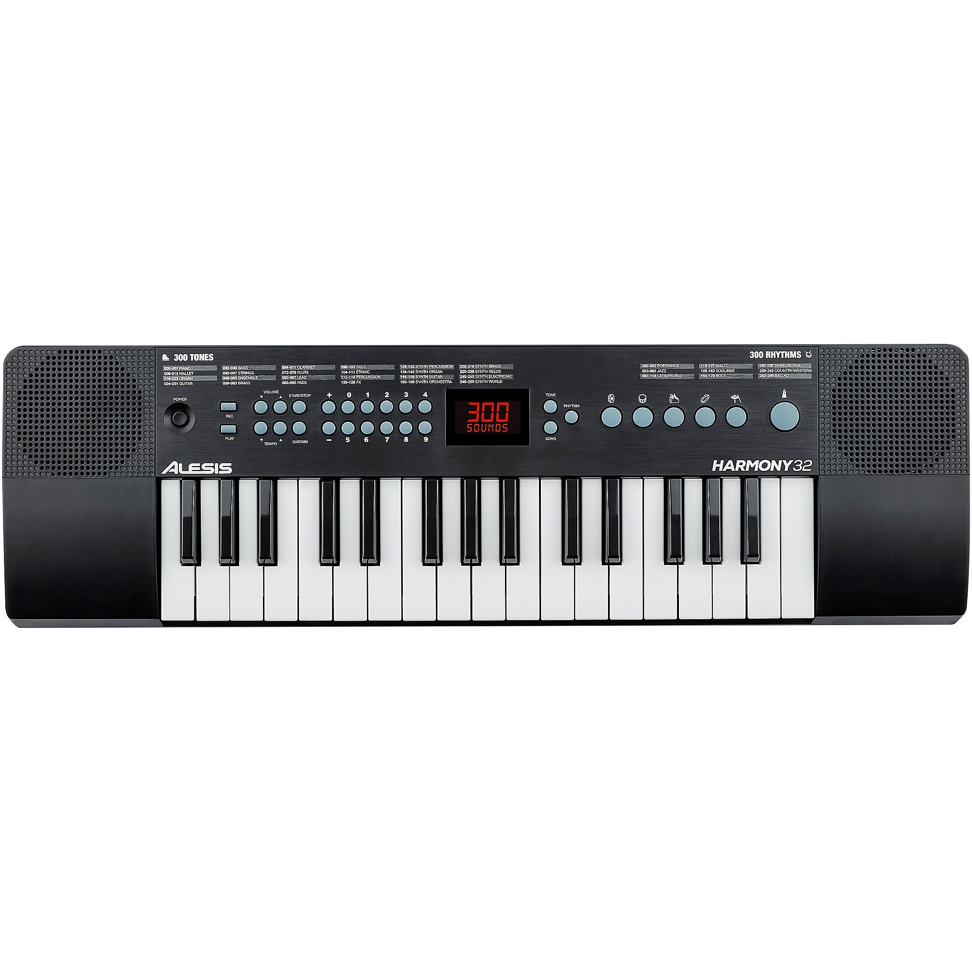 Alesis Melody 54 - Electric Keyboard Digital Piano with 54 Keys, Speakers,  300 Sounds, 300 Rhythms, 40 Songs, Microphone and Piano Lessons