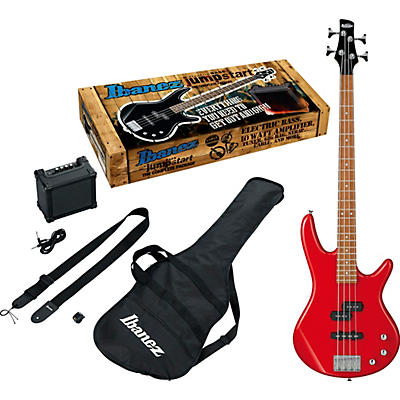 Ibanez Ijsr190n Electric Bass Jumpstart Pack Red for sale