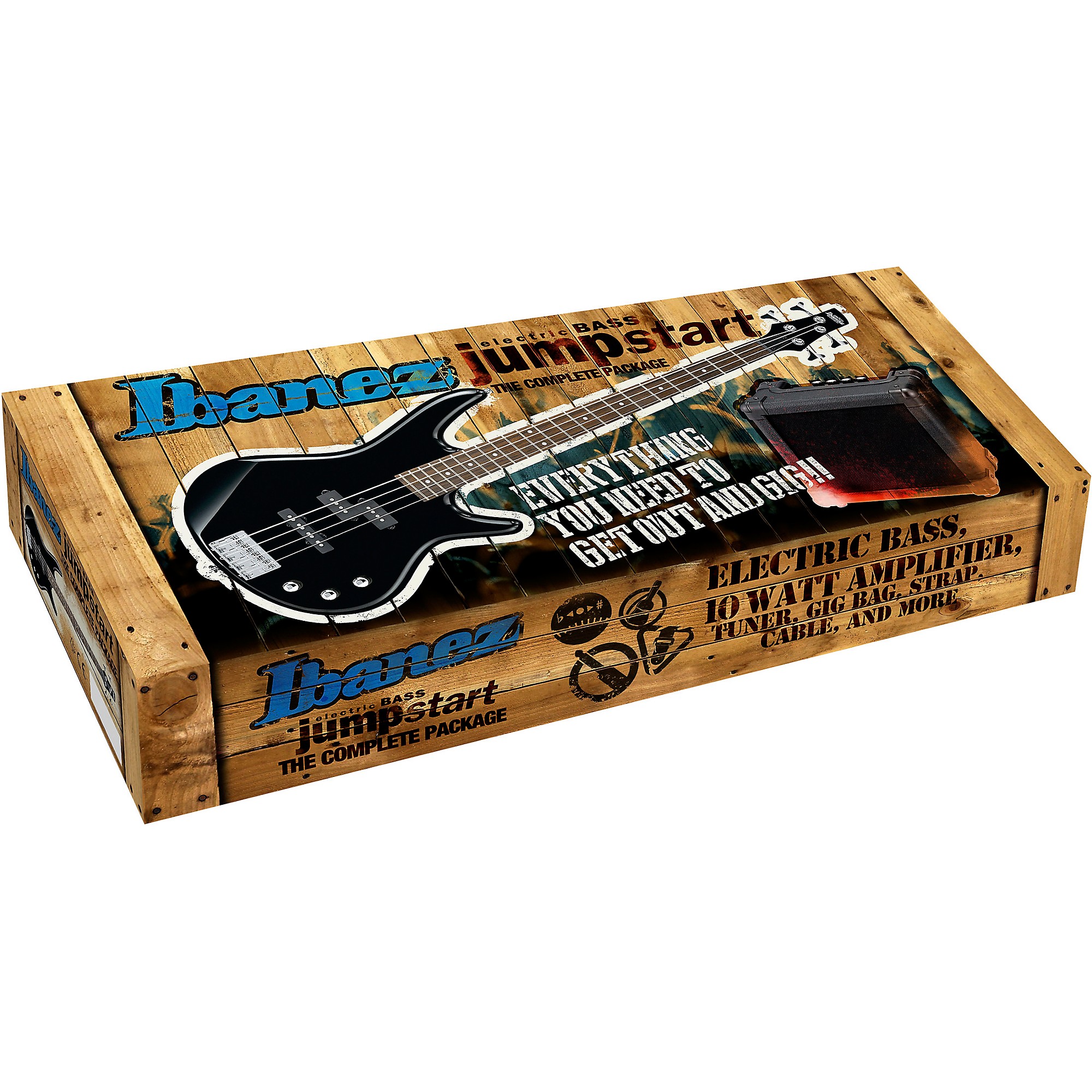 Ibanez IJSR190N Electric Bass Jumpstart Pack Red | Guitar Center