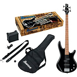 Ibanez IJSR190N Electric Bass Jumpstart Pack Walnut Sunburst Ibanez IJSR190N Electric Bass Jumpstart Pack Black Night