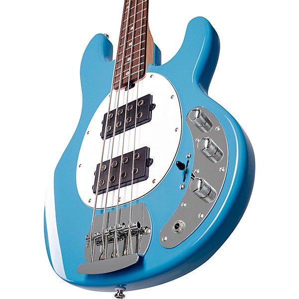 Sterling by Music Man StingRay Ray4HH Electric Bass Chopper Blue