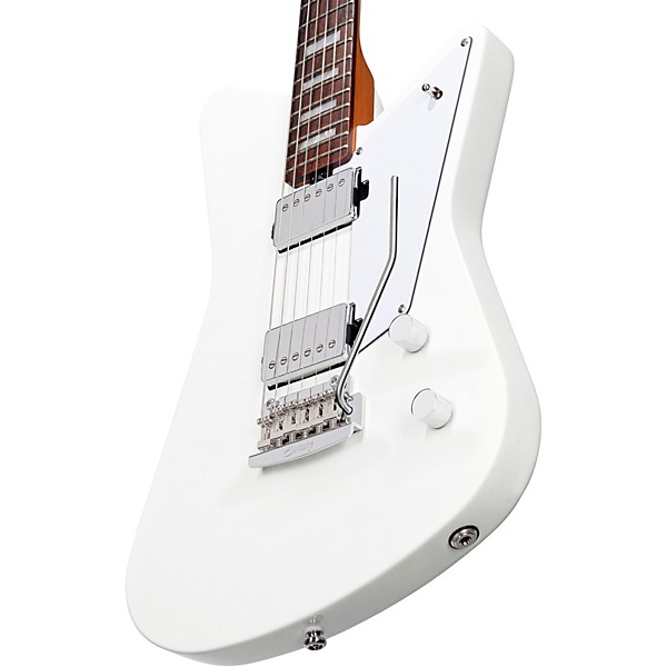 Open Box Sterling by Music Man Mariposa Electric Guitar Level 2 Imperial White 194744844119