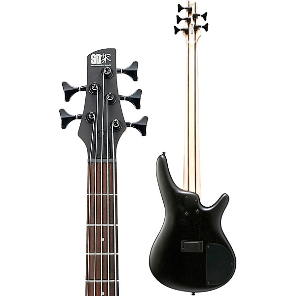 Ibanez SR305EBL Left-Handed 5-String Electric Bass Guitar Weathered Black
