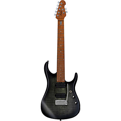 Sterling By Music Man Jp150fm John Petrucci Signature 7-String Transparent Black Stain for sale