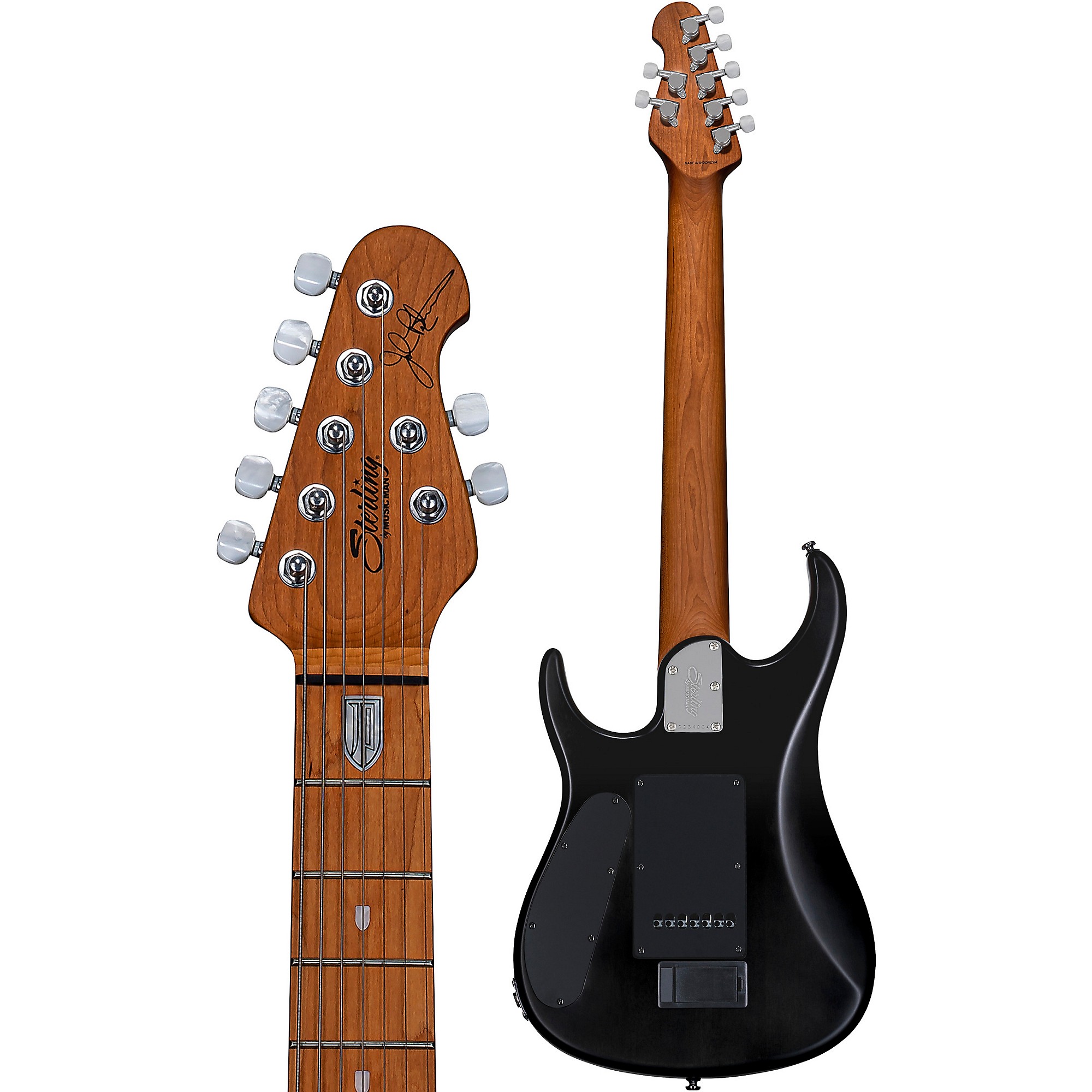 Sterling By Music Man JP150DQM Electric Guitar - Cerulean