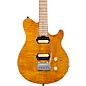 Sterling by Music Man S.U.B. Axis Flame Maple Top Electric Guitar Transparent Gold thumbnail