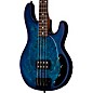 Sterling by Music Man StingRay Ray34 Burl Top Rosewood Fingerboard Electric Bass Neptune Blue Satin