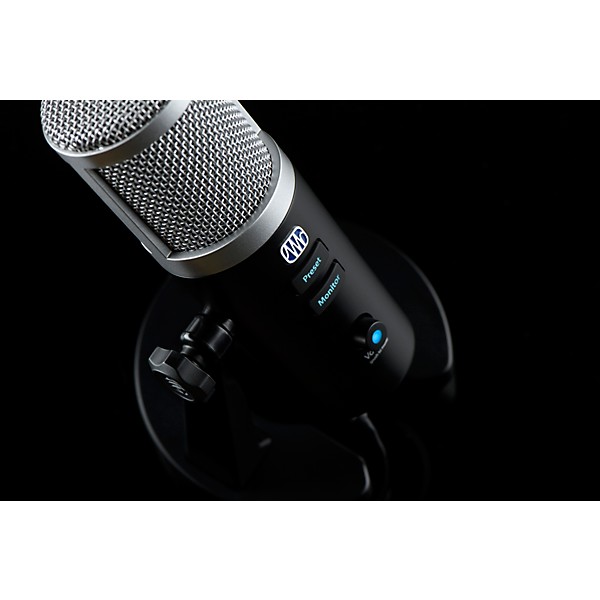 PreSonus Revelator USB-C Compatible Microphone With StudioLive Black