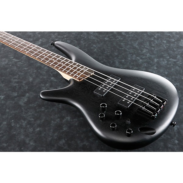 Ibanez SR300EBL Left-Handed 4-String Electric Bass Guitar Weathered Black