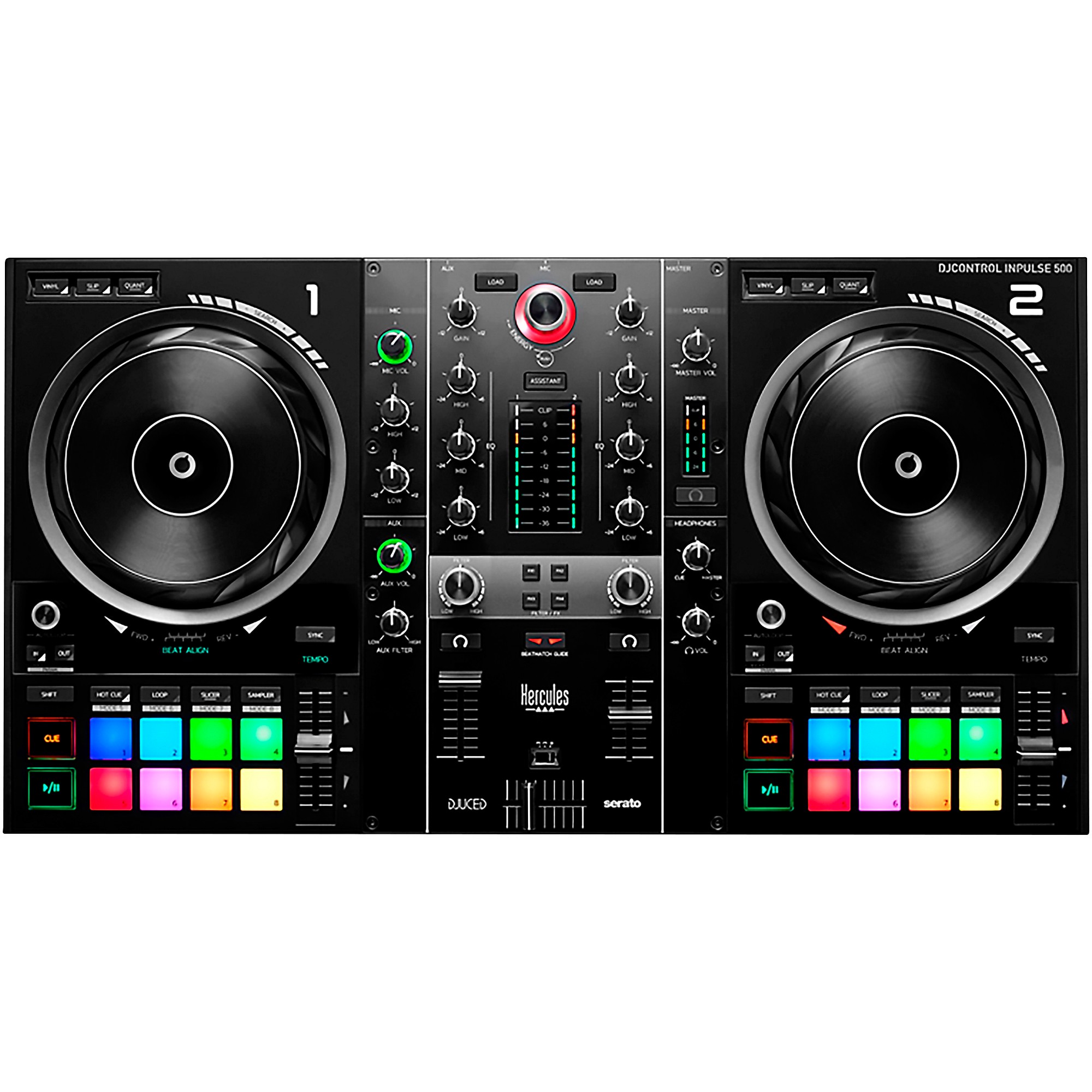 Hercules DJ Control Inpulse T7 2-Channel Motorized DJ Controller