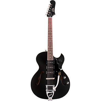 Guild Starfire I Jet90 Semi-Hollow Electric Guitar Satin Black for sale