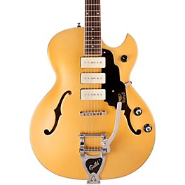 Guild Starfire I Jet90 Semi-Hollow Electric Guitar Satin Black Guild Starfire I Jet90 Semi-Hollow Electric Guitar Satin Gold