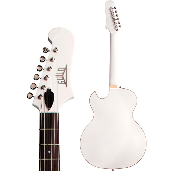 Guild Starfire I Jet90 Semi-Hollow Electric Guitar Satin White