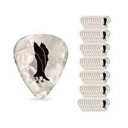 PRS Celluloid White Guitar Picks Heavy 72 Pack PRS Celluloid White Guitar Picks Thin 72 Pack