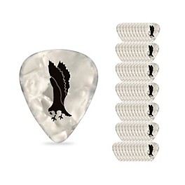 PRS Celluloid White Guitar Picks Heavy 72 Pack PRS Celluloid White Guitar Picks Medium 72 Pack