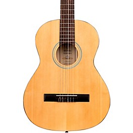 Ortega Student Series RST5-3/4 - 3/4 Size Acoustic Classical Guitar Gloss Natural 0.75