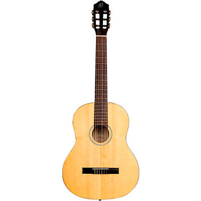 Ortega Student Series Rst5 Full Size Acoustic Classical Guitar Gloss Natural 4/4 for sale