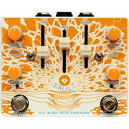Open Box Old Blood Noise Endeavors Fault V2 Overdrive Distortion Pedal Level 1 Cream