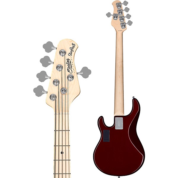 Sterling by Music Man StingRay Ray5HH Maple Fingerboard 5