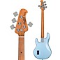 Sterling by Music Man StingRay Ray34 Maple Fingerboard Electric Bass Firemist Silver
