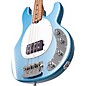 Open Box Sterling by Music Man StingRay Ray34 Maple Fingerboard Electric Bass Level 1 Firemist Silver