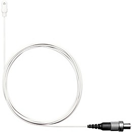 Shure DL4 DuraPlex Omnidirectional Waterproof Lavalier Microphone (LEMO3 Connector) LEMO White