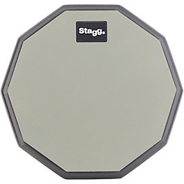 Stagg Practice Pad 12 in. Gray Stagg Practice Pad 8 in. Gray