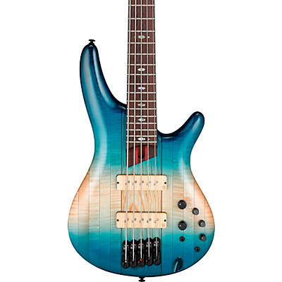 Ibanez Sr5cmltd 5-String Electric Bass Caribbean Islet Low Gloss for sale
